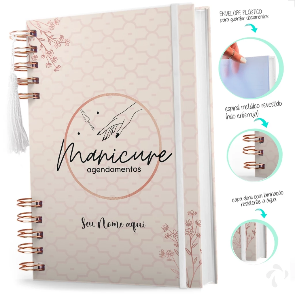 Agenda Floral Nail Designer